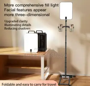 Portable Rechargeable Led Video Light With Stand