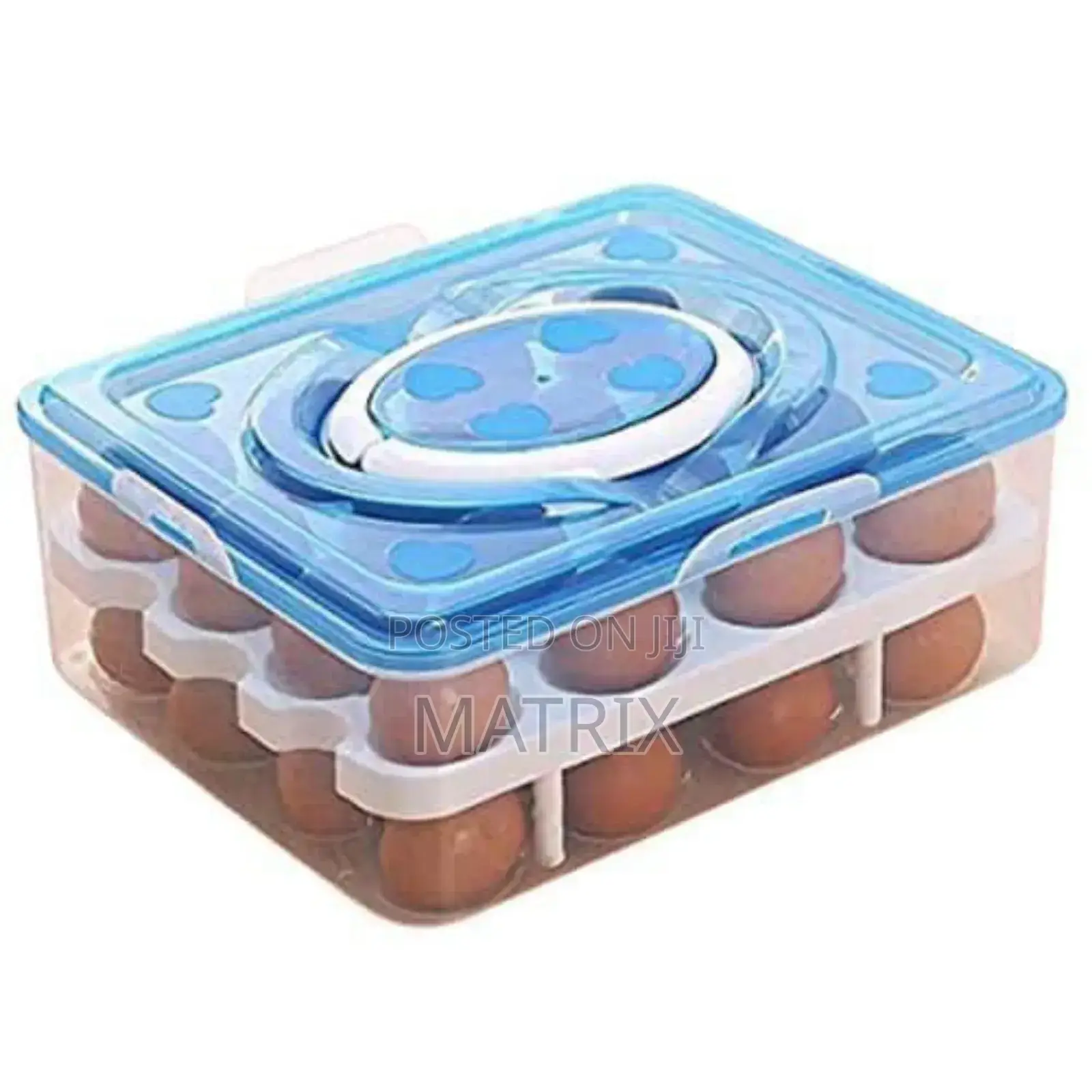 Double Eggs Tray Storage