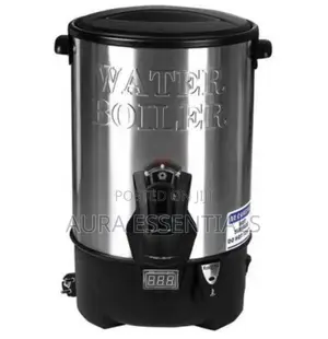20l Commercial Hot Water Boiler Tea Warmer – Black Silver