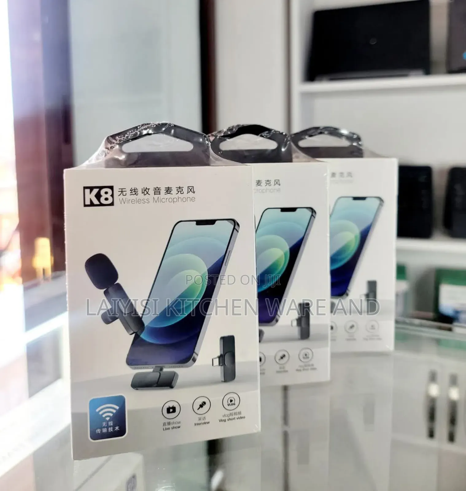 1wireless Collar Mic for Android Cell Phone,Tablets iPhone