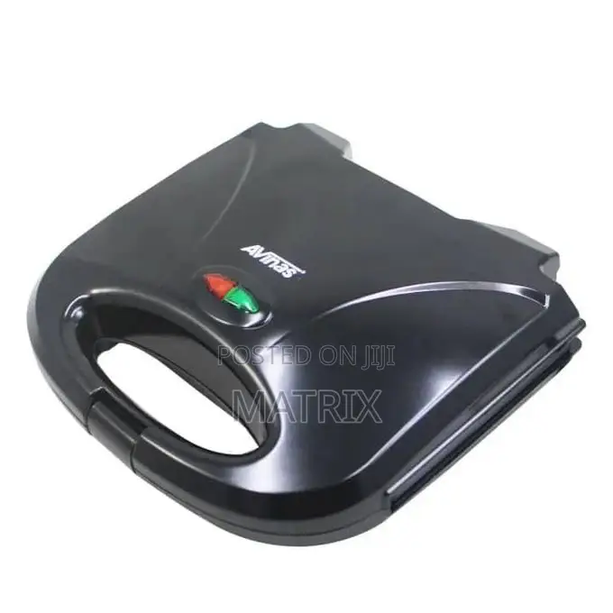 2 Slice Sandwich Maker Non Stick Surface Bread Toaster Baker