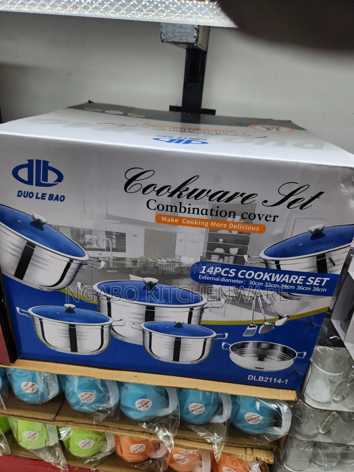 Source Pan Stainless Set