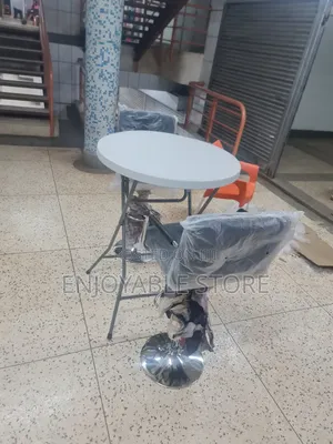 Foldable High Bar Table and Chairs Set
