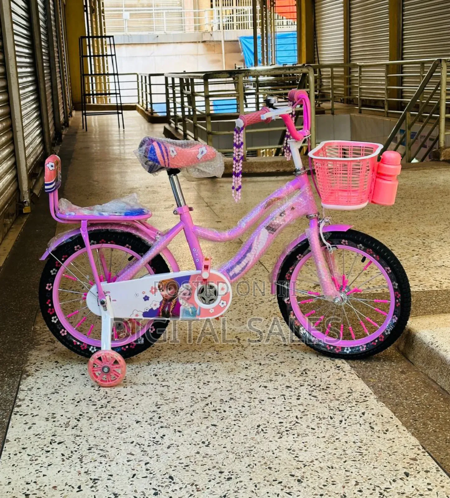 Junior Kids Bicycled Pink