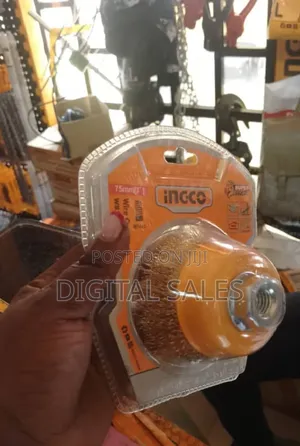 Ingco Wb10751 - Wire Cup Brush - Orange