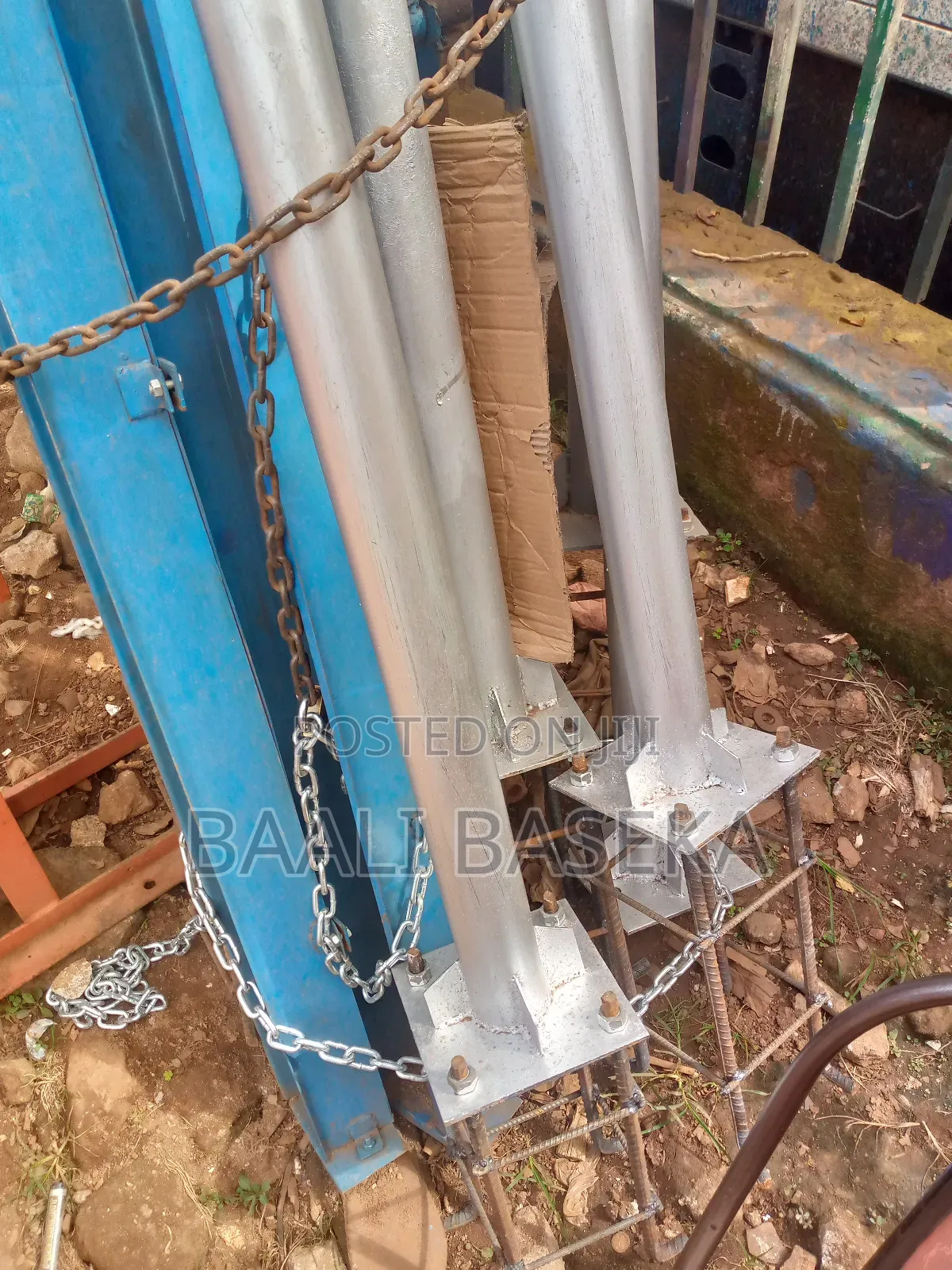 Straight Street Poles for Lights