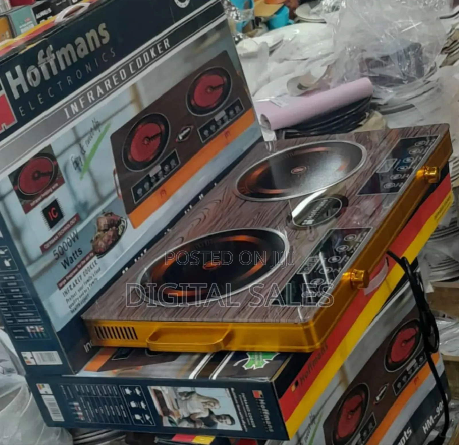 Hoffman 2 Burner Infrared Cooker