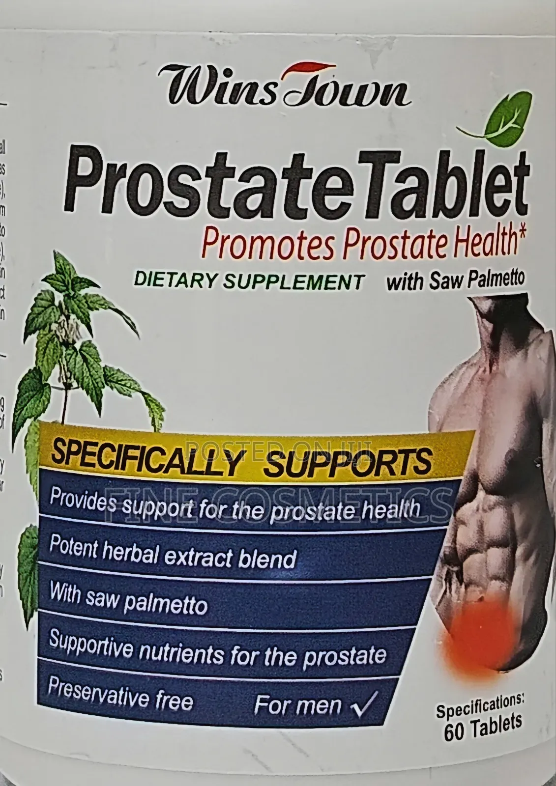Prostate Tablets, Men's Healthy Enlarged Prostate Care Pills