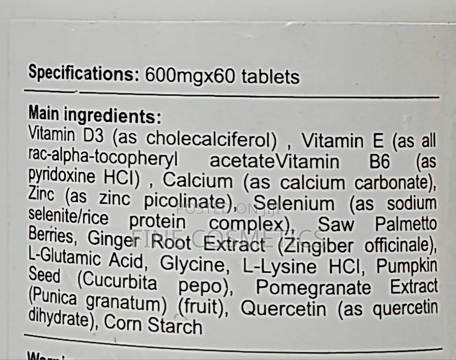 Prostate Tablets, Men's Healthy Enlarged Prostate Care Pills