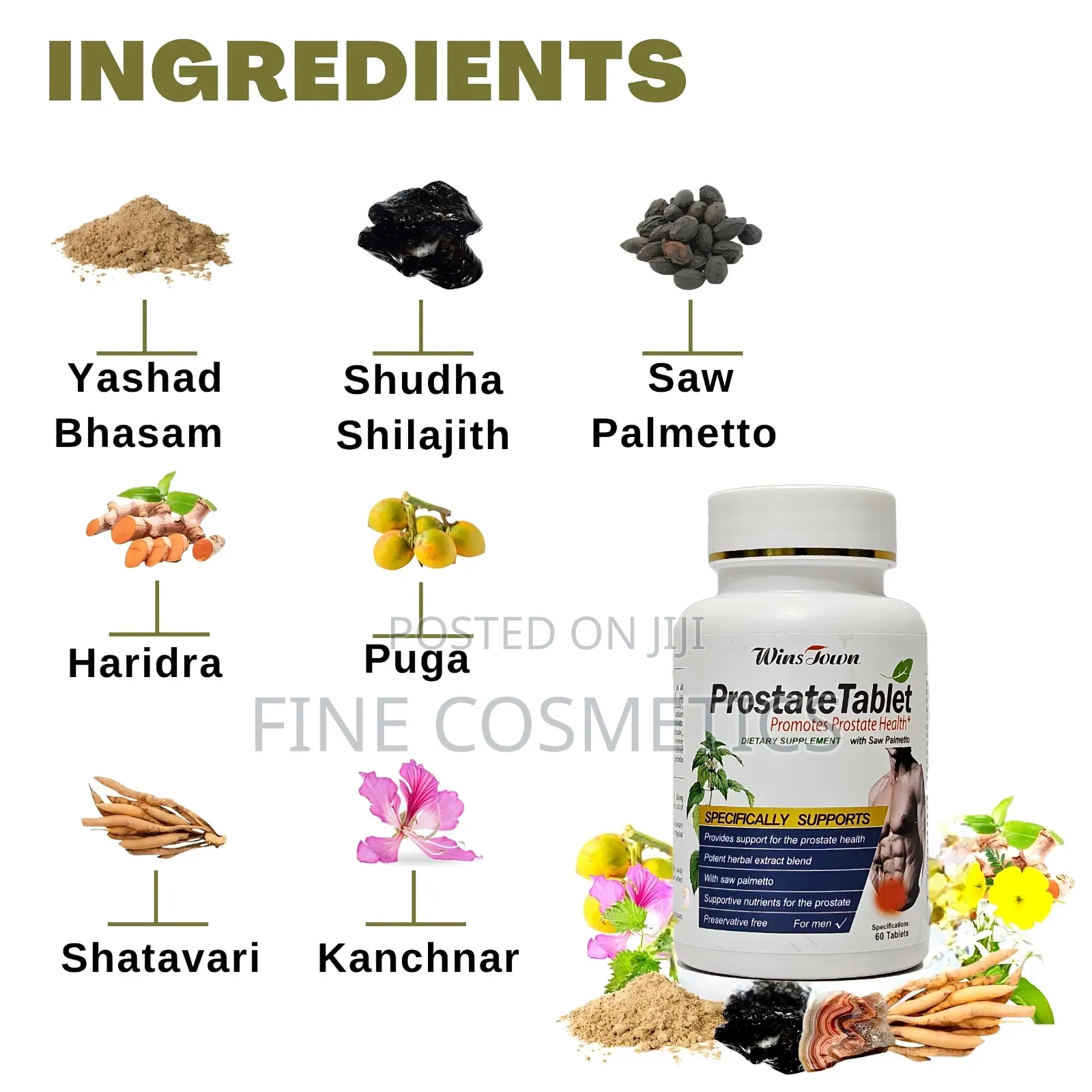 Prostate Tablets, Men's Healthy Enlarged Prostate Care Pills