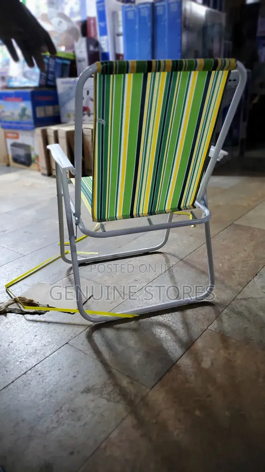 Portable Folding Adjustable Camping Chair.