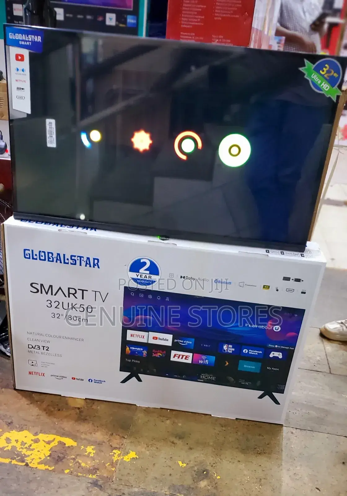 32 Inches Globalstar Smart Tv.