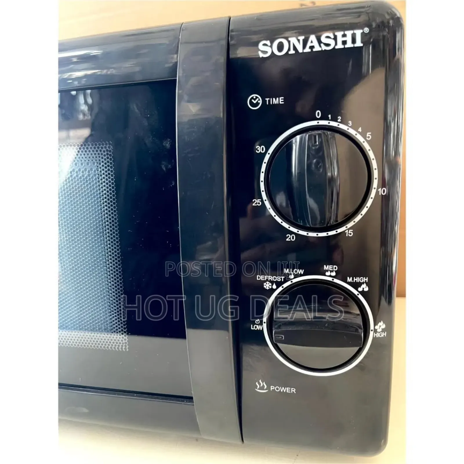 Sonashi Electric Microwave Oven 20l / 20 Liters - Black