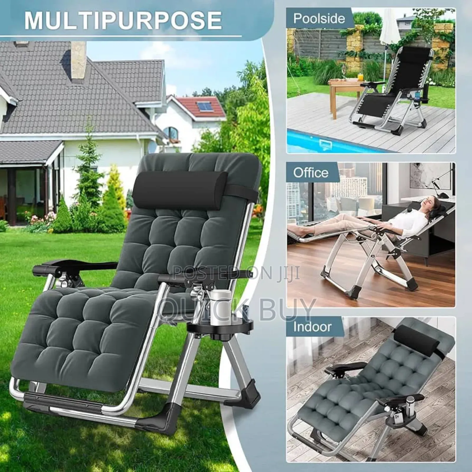 Multifunction Zero Gravity Foldable Chair