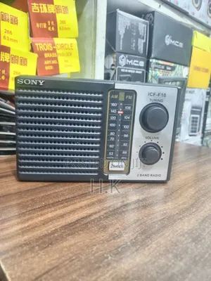 Sony Icf-F10 2-Band Am/Fm Portable Radio.