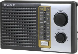Sony Icf-F10 Band Fm/Am Portable Battery Transistor Radio