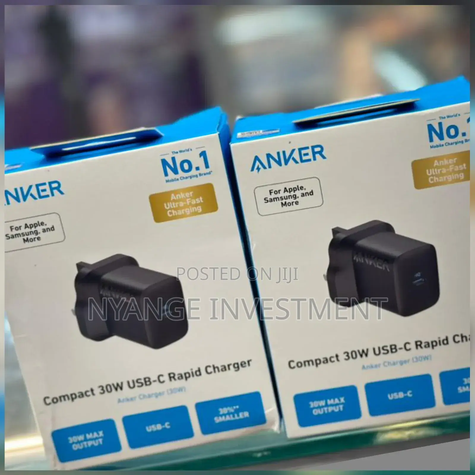 Anker Compact 30w Usb -C Adapter-