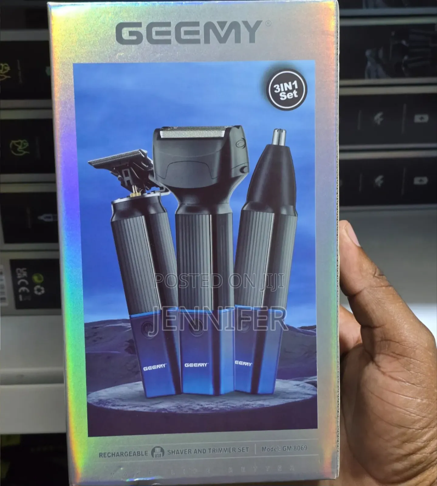 Geemy Hair Shaver Smoother and Nose Trimmer