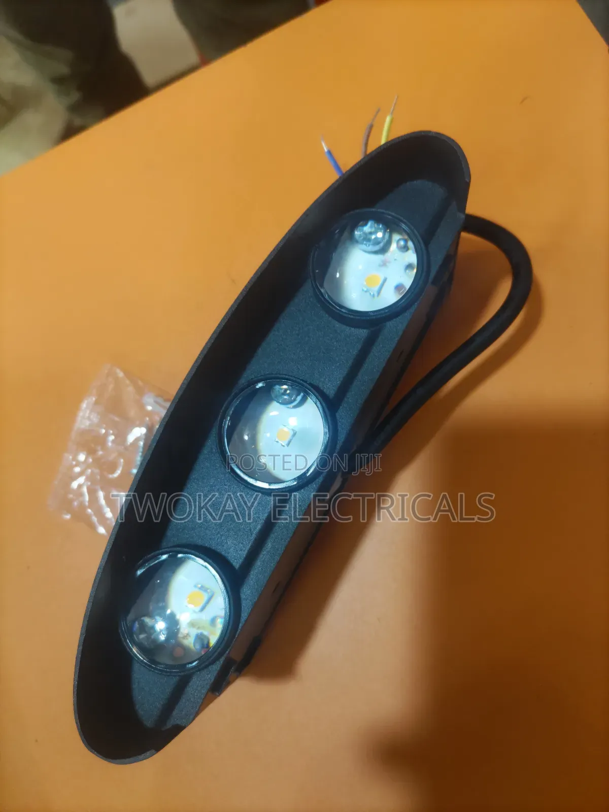 Metallic Up and Down Wall Light