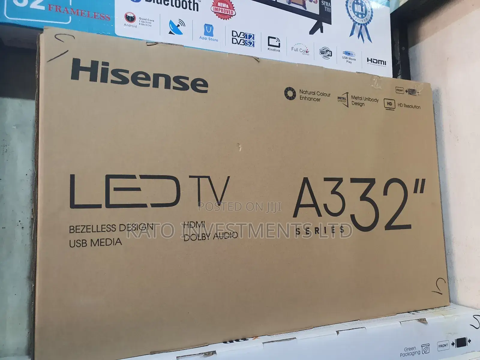 Hisense 32 A332 Frameless Brand New