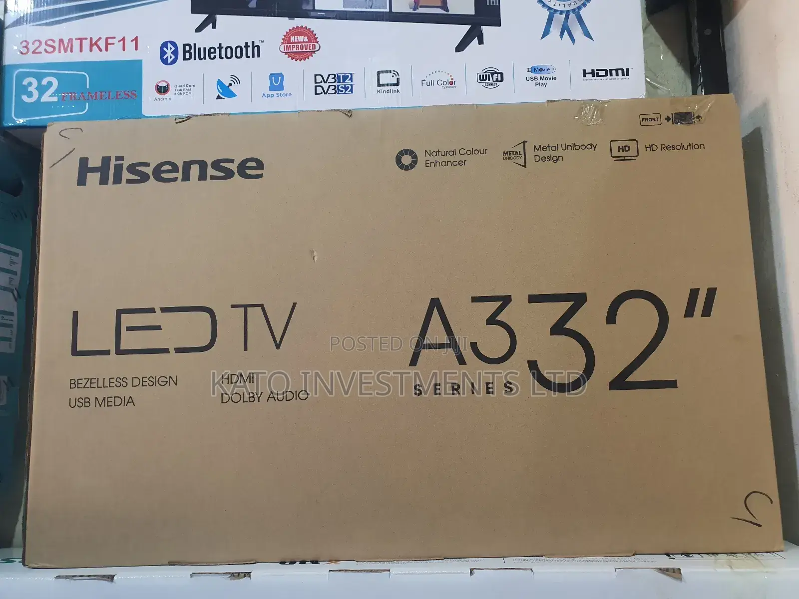 Hisense 32 A332 Frameless Brand New