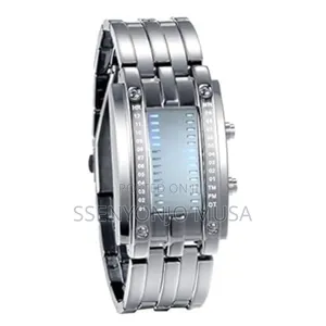 T-goer Men's Digital Led Watch - Stainless Steel Sports