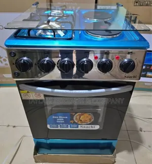 Saachi 2 +2 Gas Cooker With Oven (50x50cm)