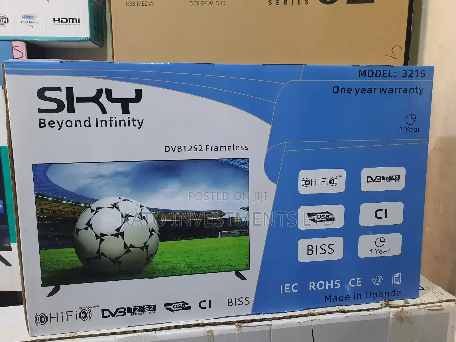 Sky 32 Frameless Digital Tv 3215