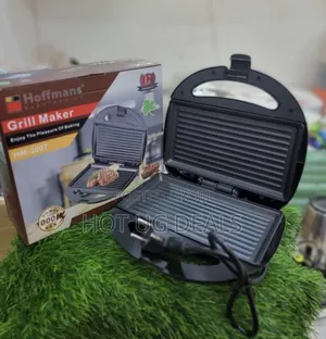 2 In 1 Sandwich Maker And Grill With Fast Heating Plates