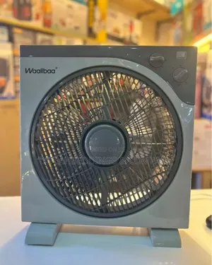 Electric Rotating Box Fan Slimline With Rotating Louvre