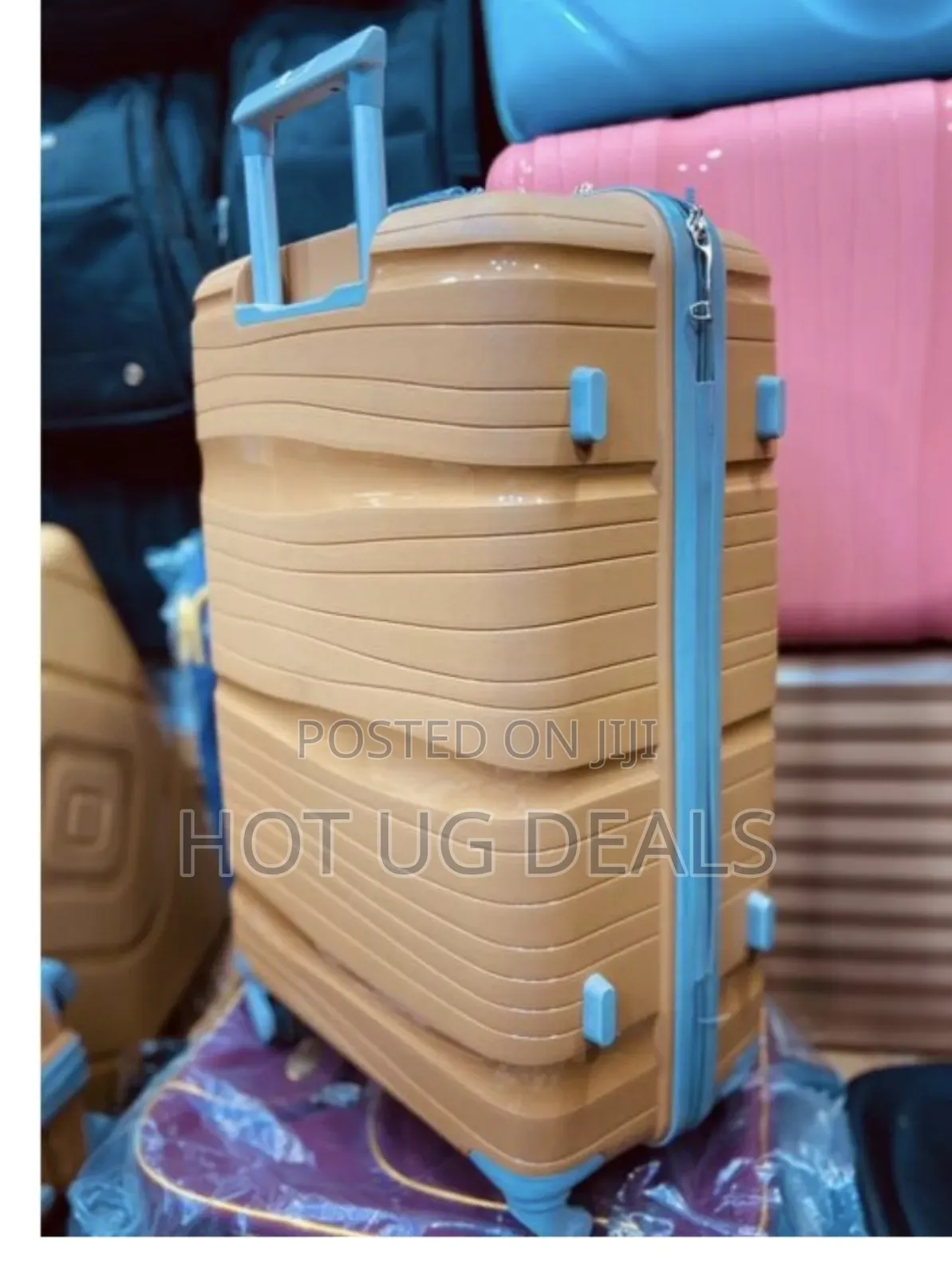 Medium  Size Good Partner Travel Luggage Rubber Suitcase