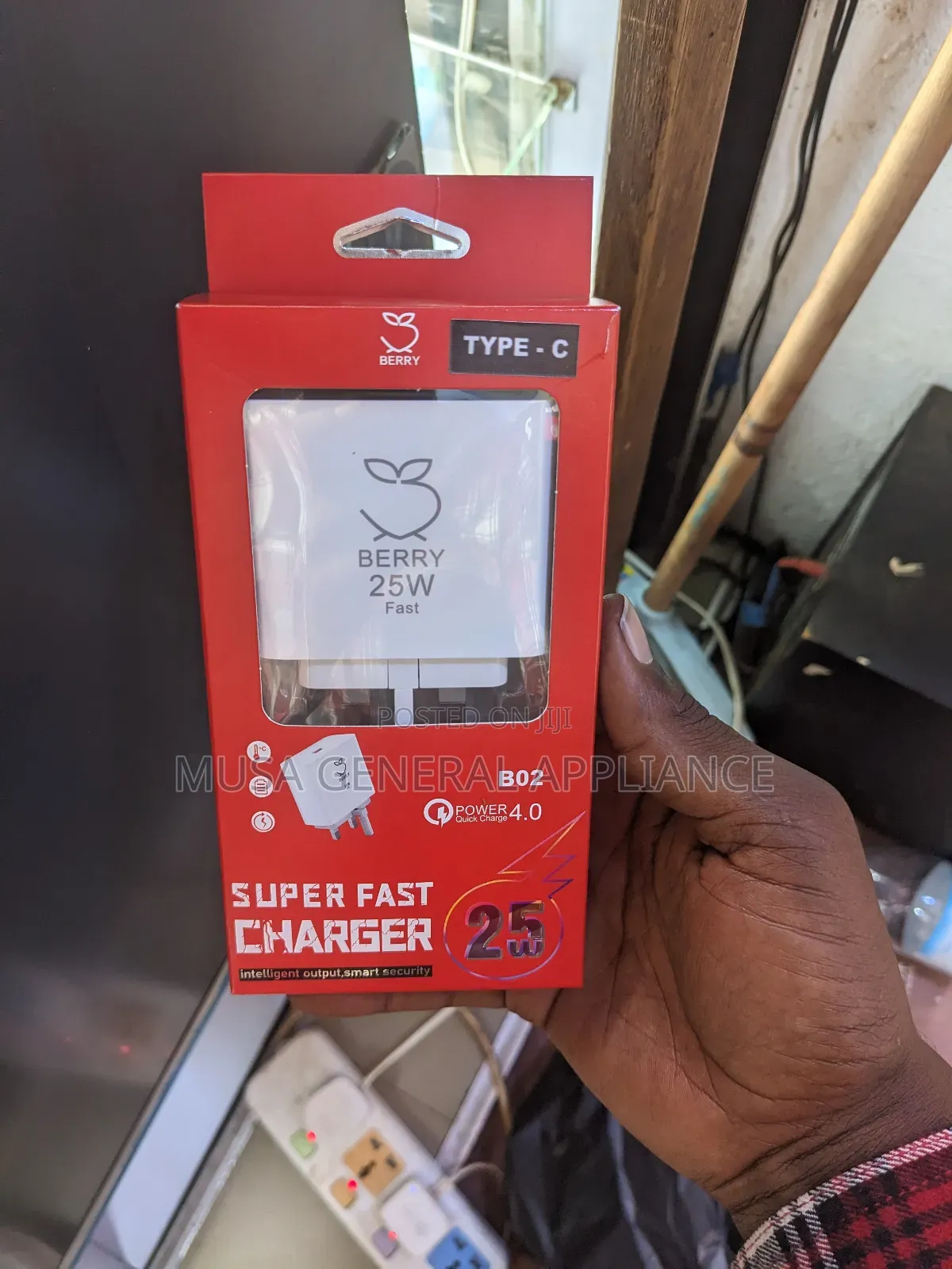 Type C 25w Berry Charger