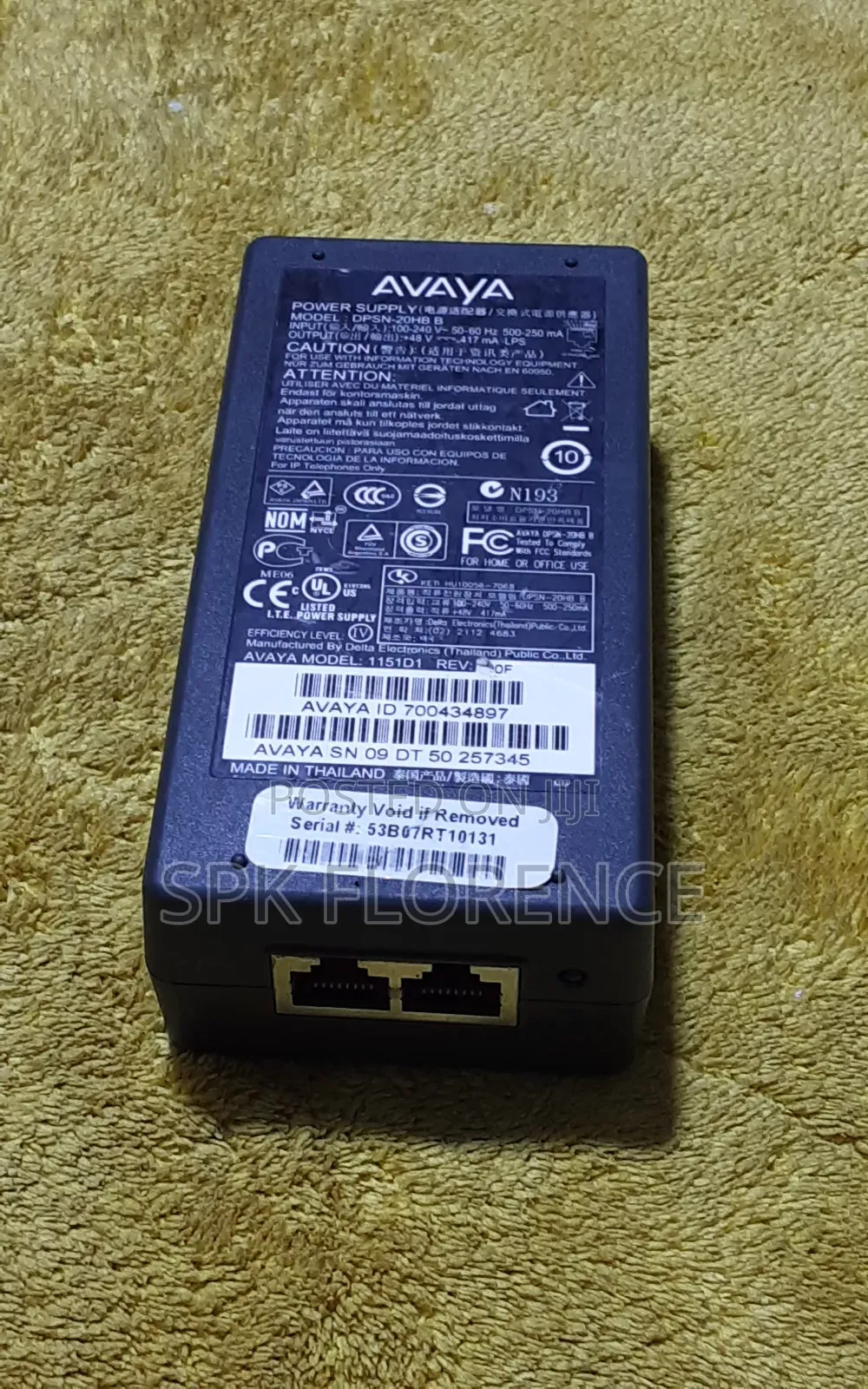 Avaya 48v Poe