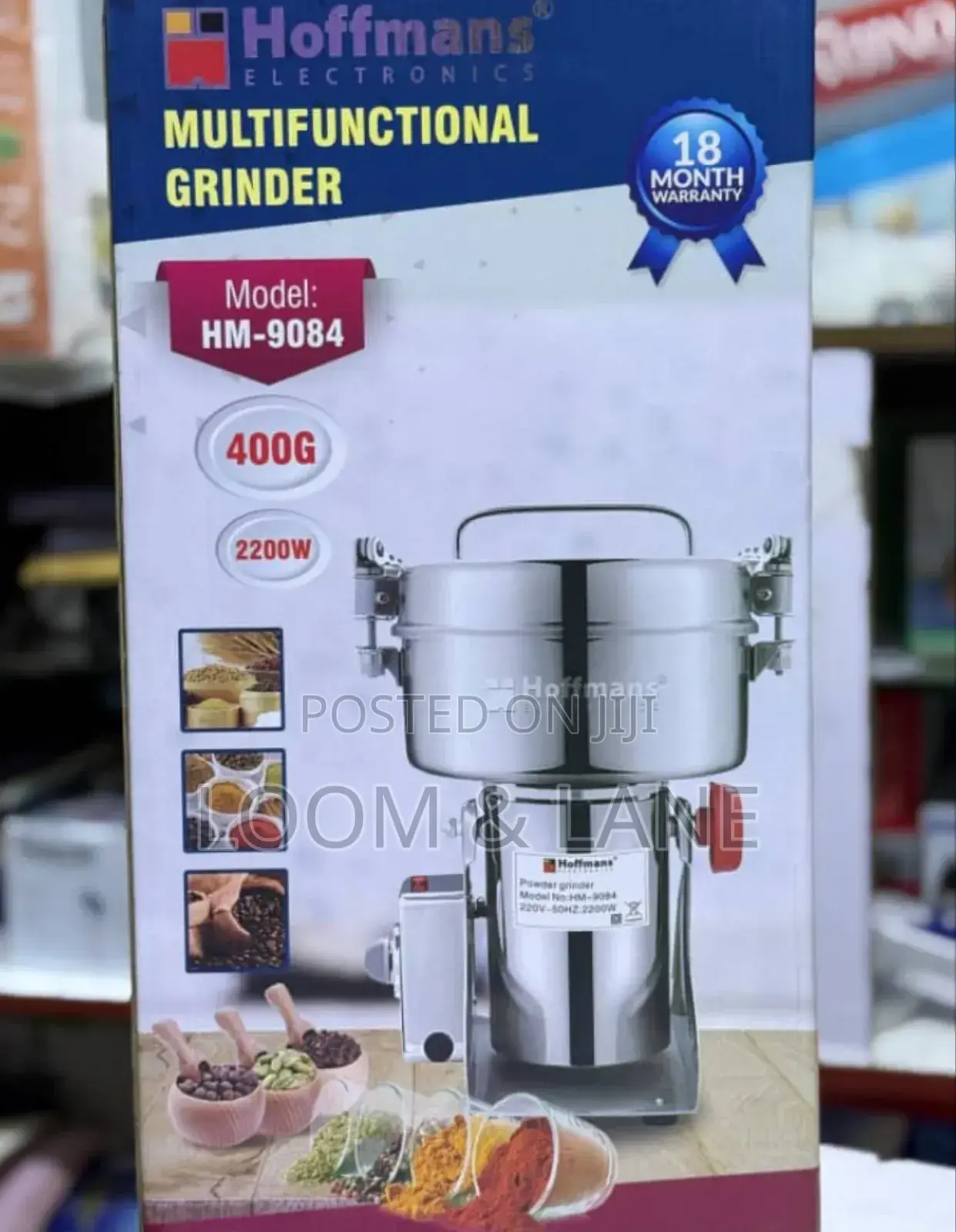 Hoffmans 400g Multifunction Grinder