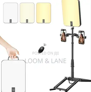 Portable Rechargeable Led Video Light With Stand