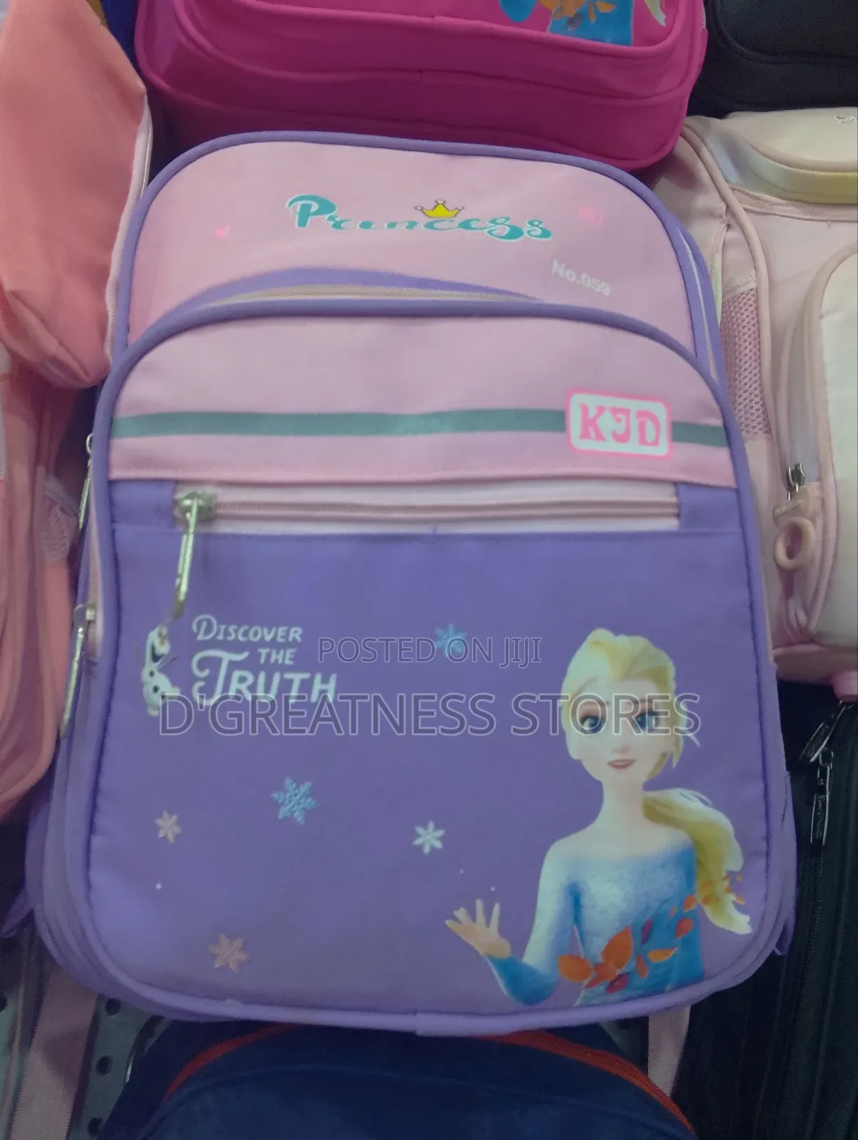 Purple School Bag