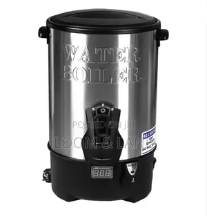 20l Commercial Hot Water Boiler Tea Warmer – Black Silver