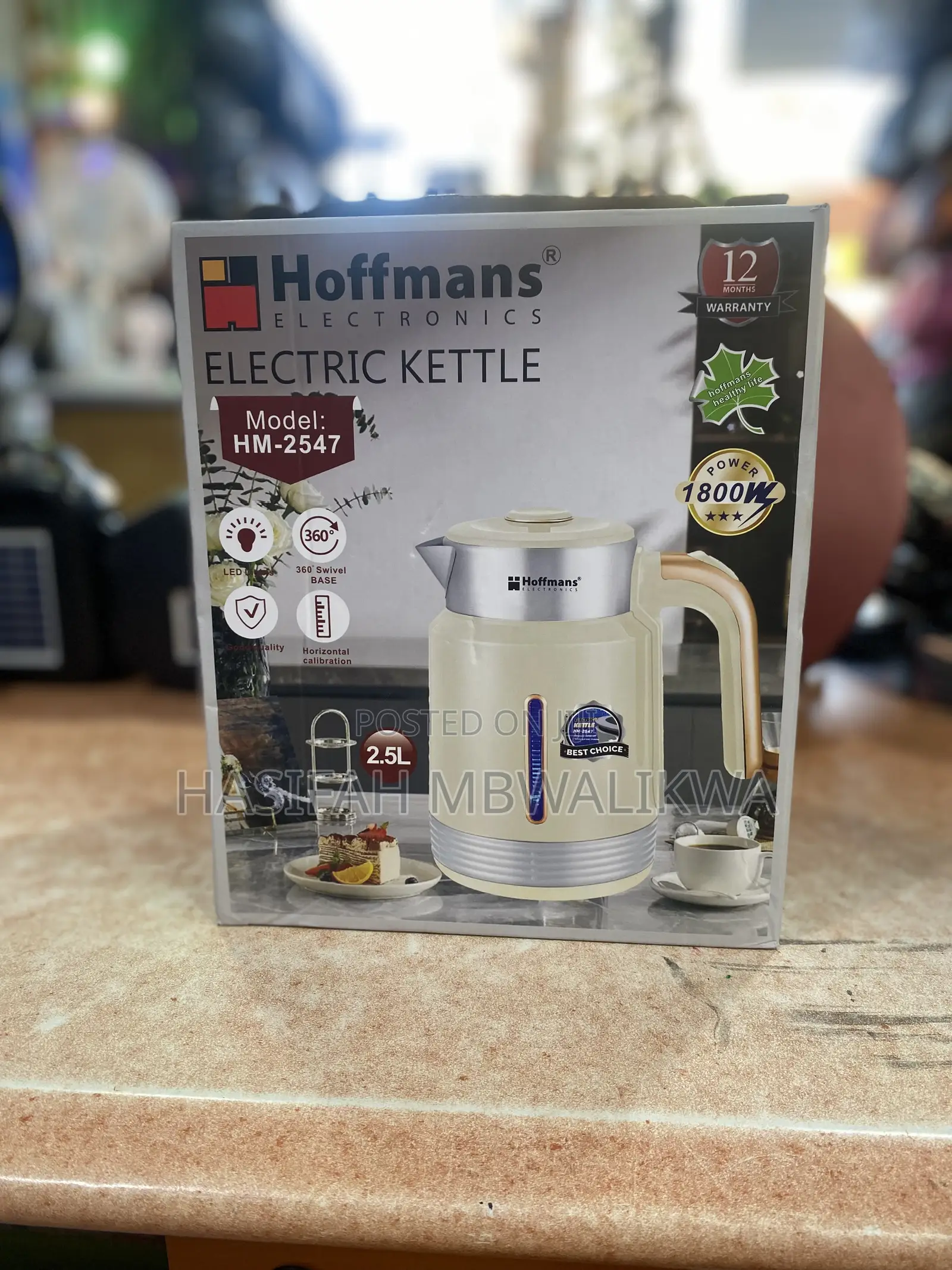 Hoffmans Milk Kettle 2.5l