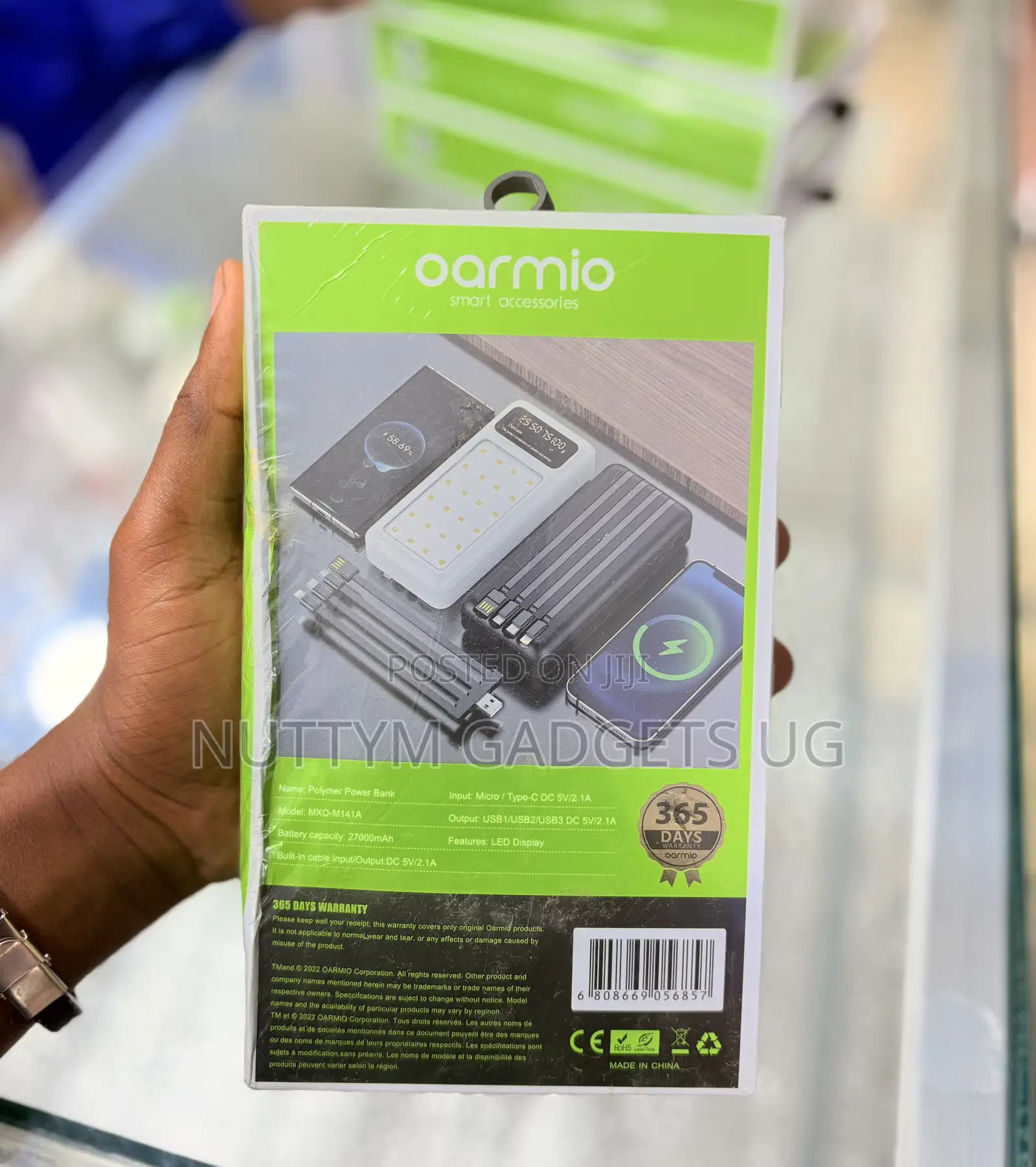 Oarimio Power Bank