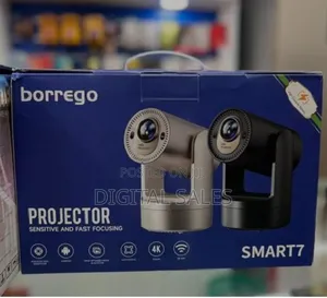 Borrego Smart 7 Rechargeable Projector 