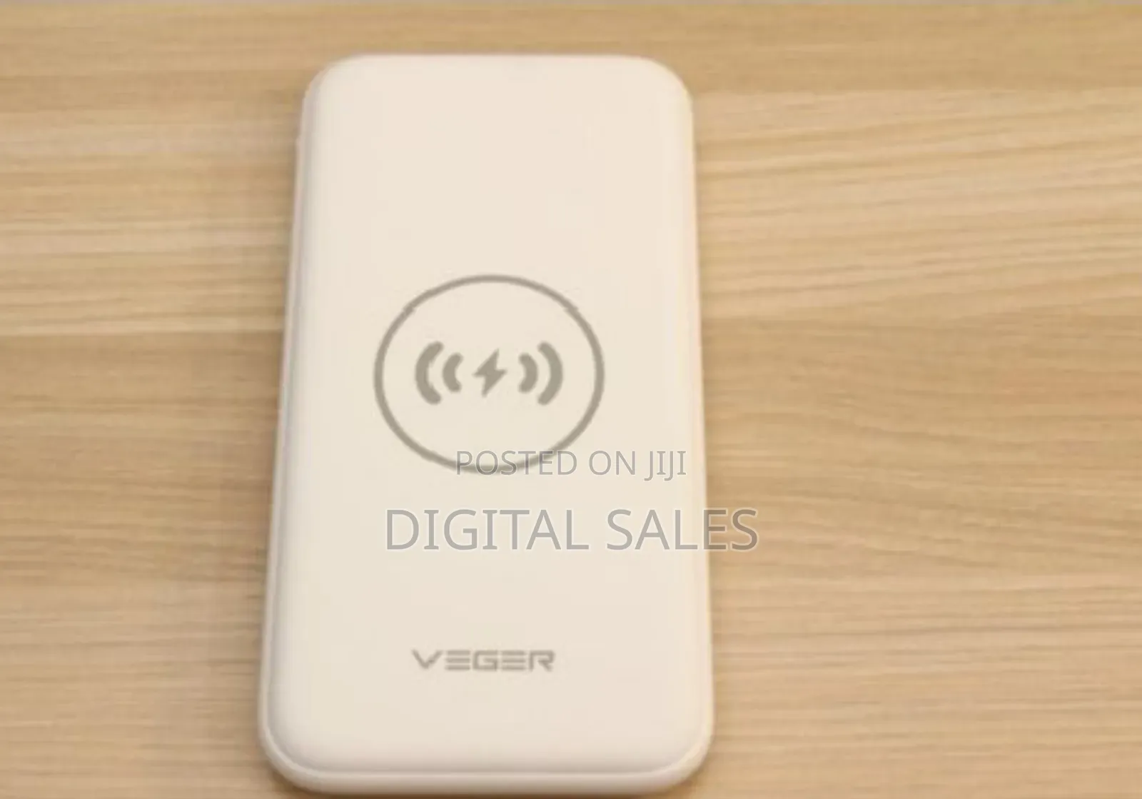Veger Wireless Charger Power Bank/Wireles Blue.