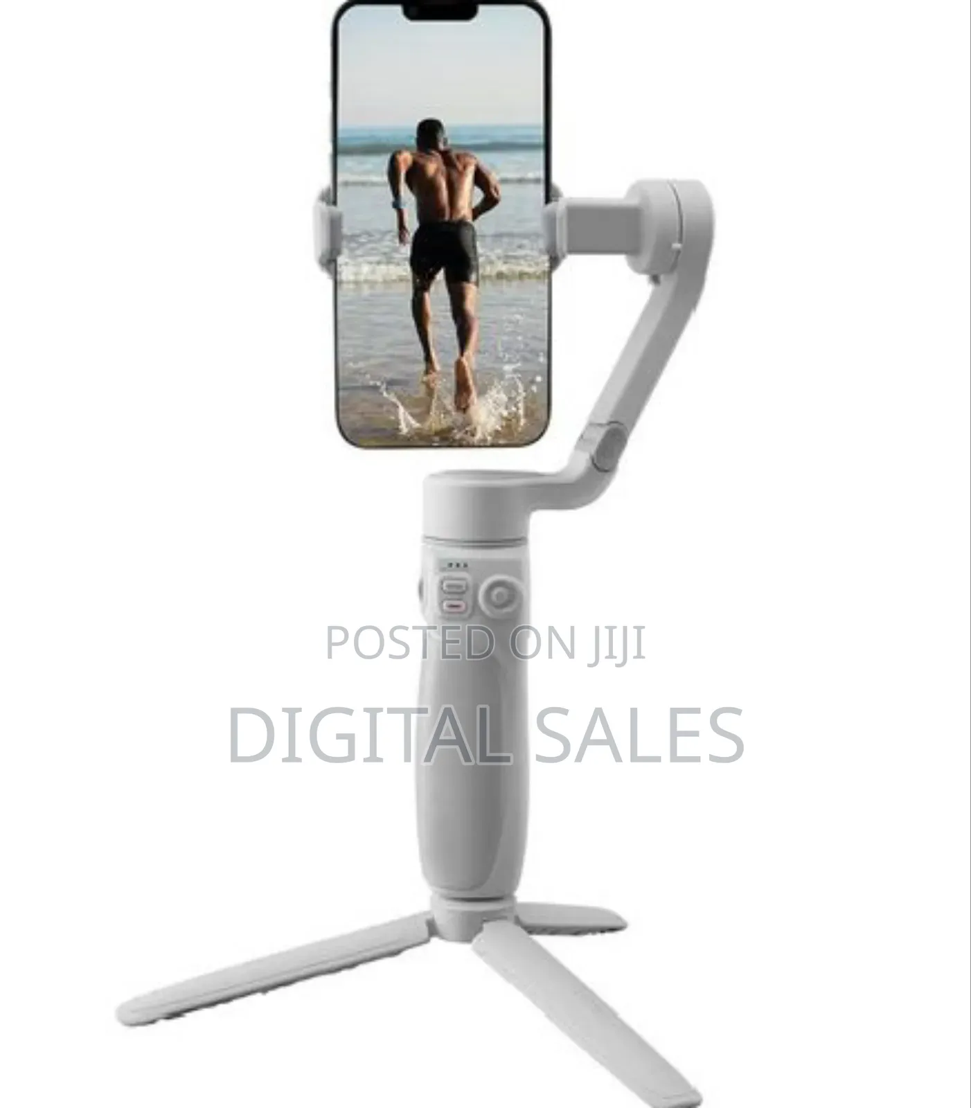 Smooth Q4 Gimbal Stabilizer for All Phones With Light