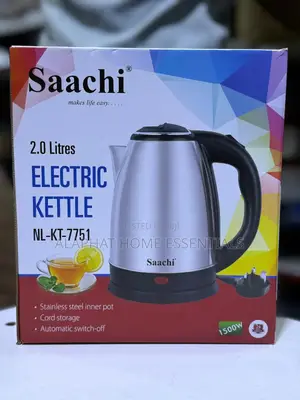 Saachi Water Kettle With Three Plug