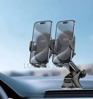 Go Des Gd-Hd207 Suction Cup Design Double Car Phone Holder