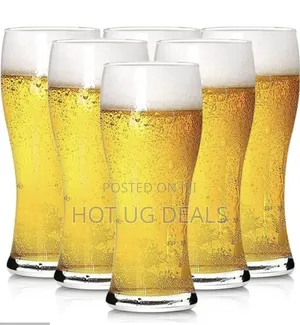 6 Pack Beer Glasses, Bar Glassware, Drinking Glasses