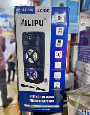 Ailipu Portable Bluetooth Rechargeable Speaker With Mic