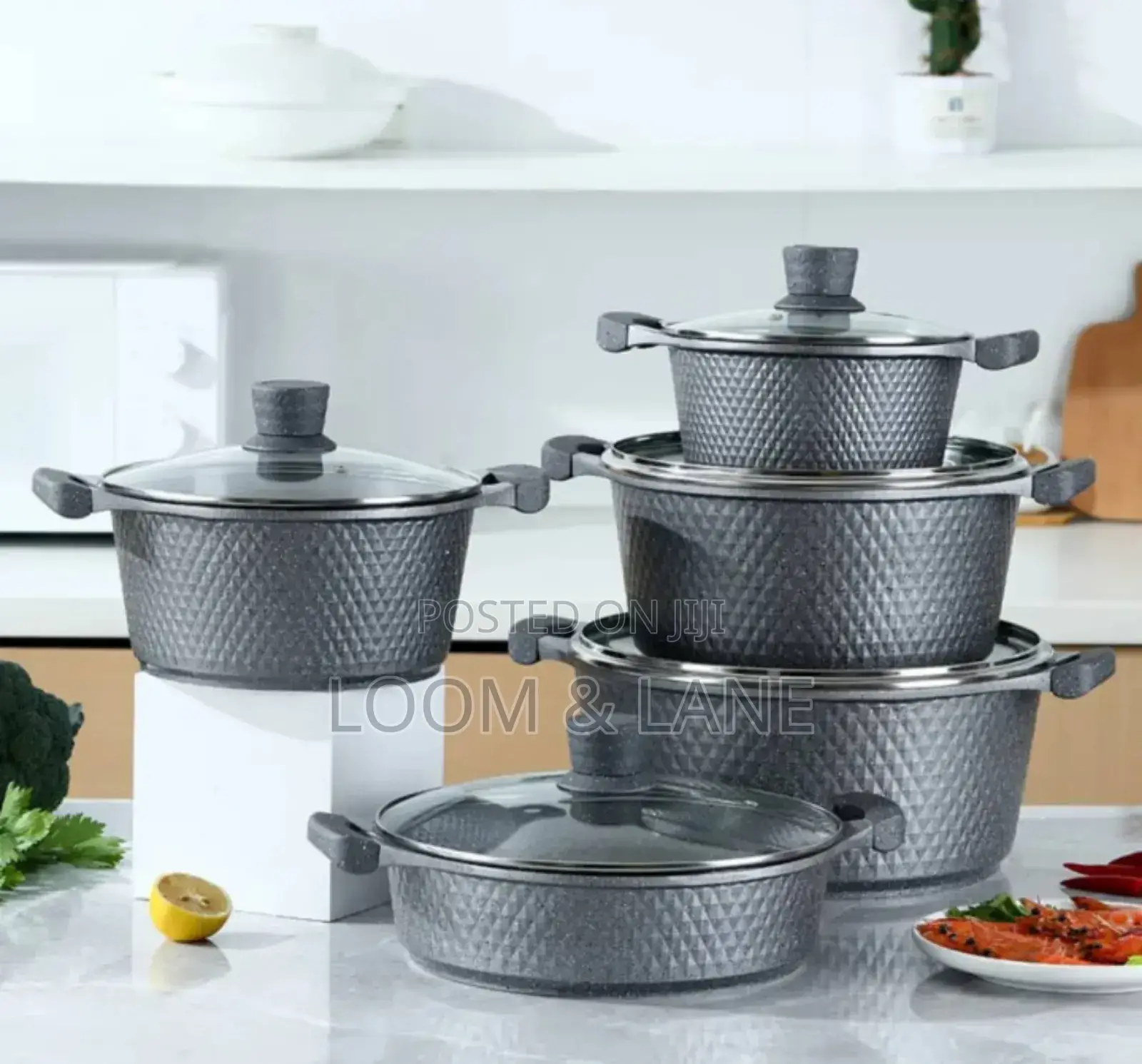 12-Piece Granite Cookware Set by Osfě