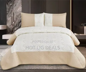 6x6 Duvet Bedspread With Bedsheet,  2 Pillowcases-multicolor