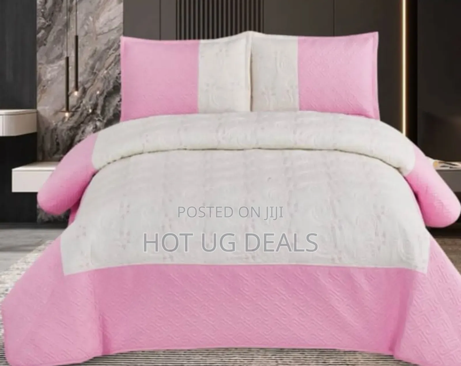 6x6 Duvet Bedspread With Bedsheet,  2 Pillowcases