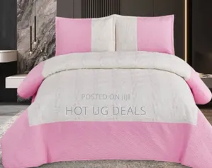 6x6 Duvet Bedspread With Bedsheet,  2 Pillowcases